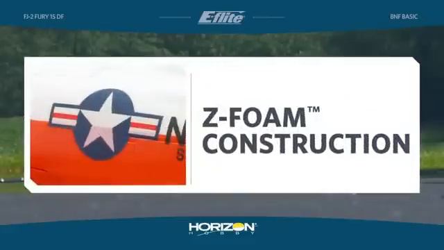 FJ 2 Fury BNF Basic By E Flite  / Horizon Hobby