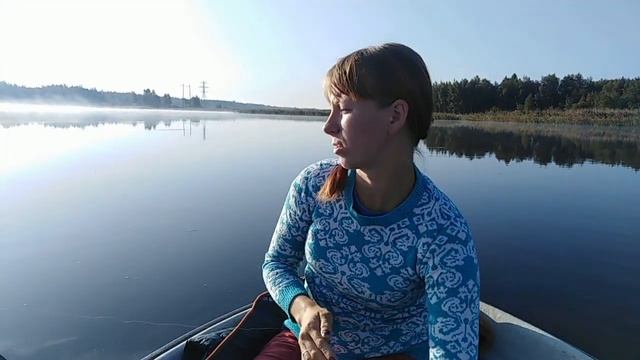 Рыбалка на рассвете на Селигере/ловля окуня на спиннинг смотреть онлайн