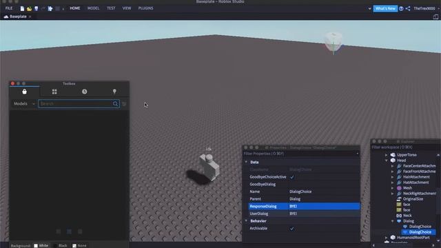 How to make a Dialog Choice in game. -Roblox Studio 2020 смотреть онлайн