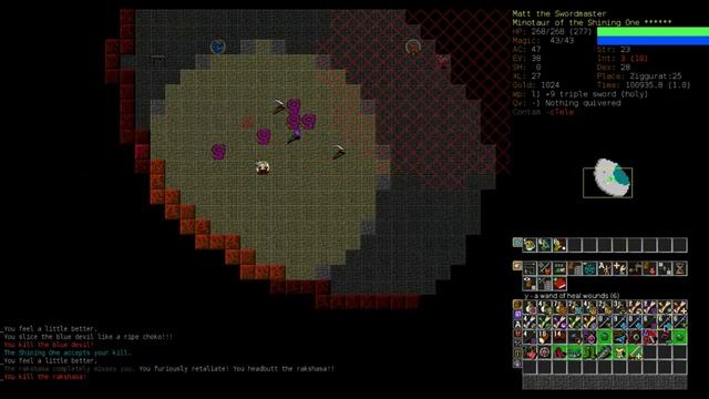 Dungeon Crawl Stone Soup Ziggurat Clear End смотреть онлайн