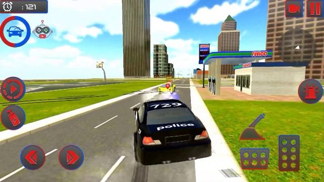 US Police Car Chasing Game - Cop Simulator 2021 - Android Gameplay. смотреть онлайн