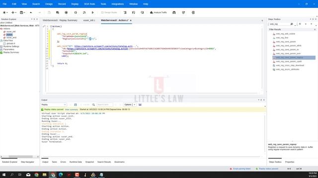 How to use web_reg_save_param_regexp in LoadRunner | Littles Law #loadrunner #littleslaw смотреть онлайн