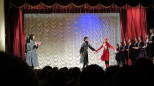 Зажигательные Абхазские танцы в исполнении ансамбля Афыртын ( Вихрь)