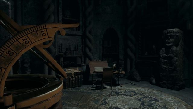 Hogwarts Legacy Ambience  - Slytherin's Scriptorium (No Music) 1 Hour