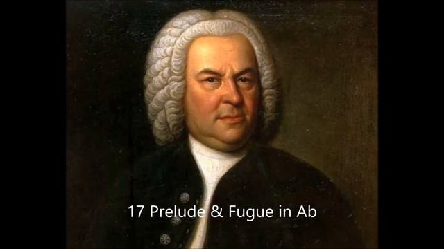 BWV862 WTC 1-17 Prelude & Fugue in Ab Leonhardt 1972-73 смотреть онлайн