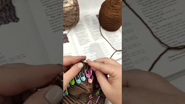 Сумка в технике бриошь. Материал: пол шнур 2 спицы #2. смотреть онлайн