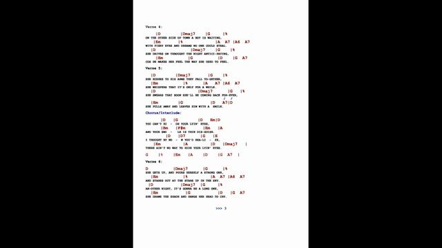 Eagles: LYIN' EYES - Prof. BACKING TRACK** Cover & In Sync LYRICS & CHORDS - Free* TAB: DairyBeat. смотреть онлайн