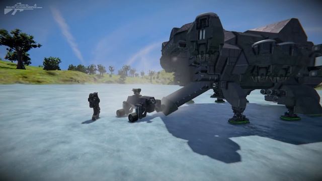Drone Rover Dropship Testing - Space Engineers смотреть онлайн