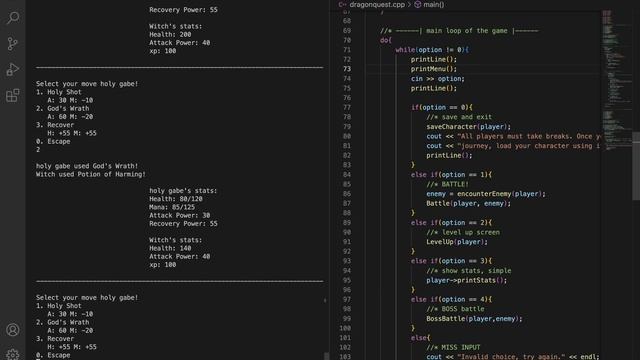 Final Project: RPG GAME Dragonquest смотреть онлайн
