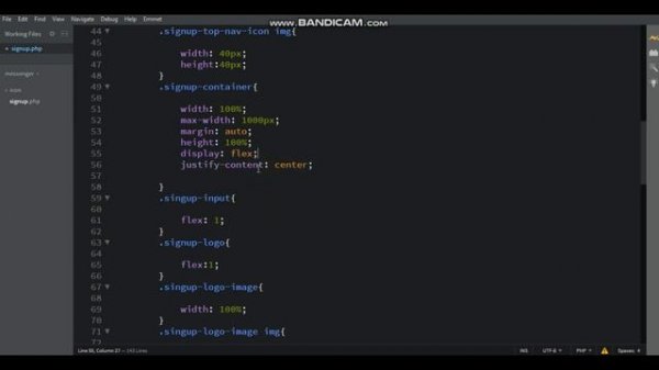 How to make Social Messenger Website using HTML CSS PHP MYSQLI JQUERY & AJAX Part -2 || Messenger