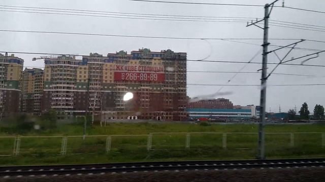 ЖК Солнечная система. Вид из Сапсана. ЖК Две Столицы. Химки. 03.07.2017 смотреть онлайн