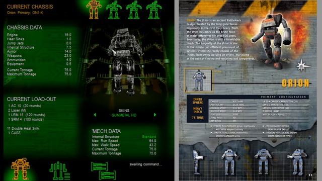 MechWarrior 3 All Mechs | Technical Reference смотреть онлайн