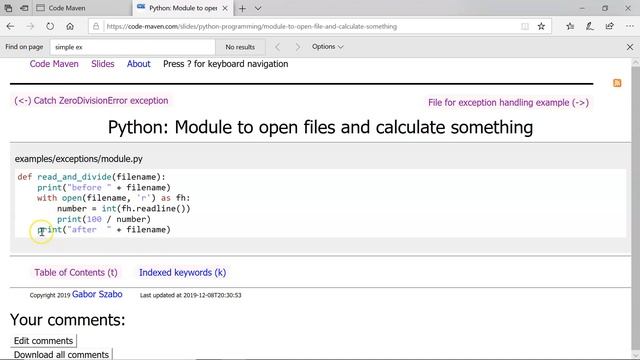 תפיסת שגיאות בפייתון כאשר עובדים עם קבצים смотреть онлайн