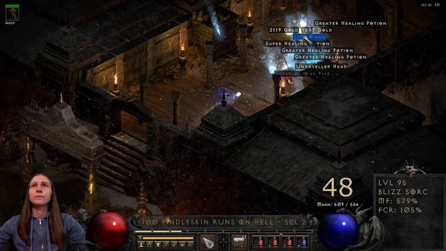 [D2R] SCL 2 - 100 Pindleskin loot drops back to back смотреть онлайн