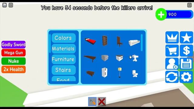 Speed build in the Roblox game Build to Survive. (Making a Modern house in Build to Survive) смотреть онлайн