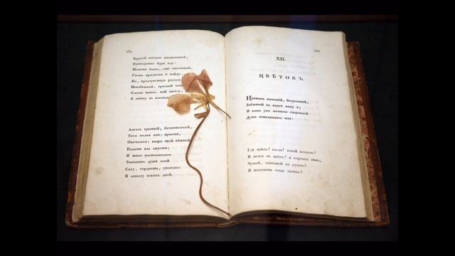 А.С. Пушкин «Цветок» - читает Александр Грин смотреть онлайн