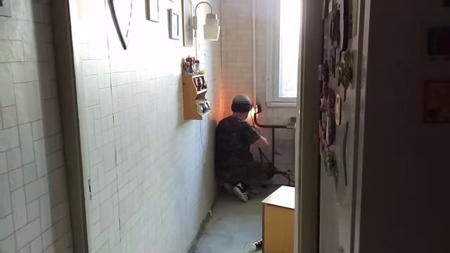 Радиатор Global style plus 500 приваривают к стояку. Шаг 3 смотреть онлайн