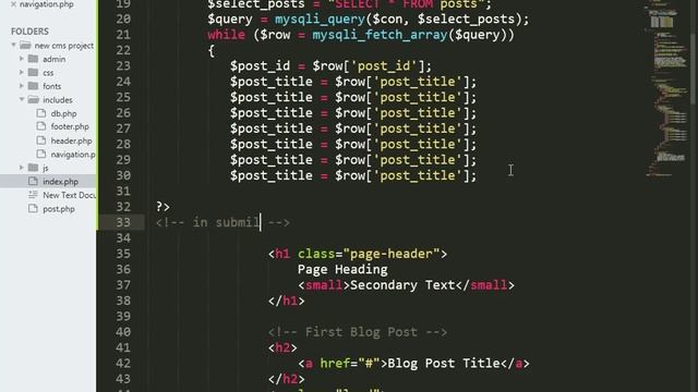How to Insert and fetch POSTS in CMS смотреть онлайн