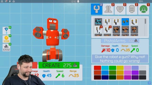 UPGRADING MY ROBOTS - Roblox Robot Inc #2 смотреть онлайн