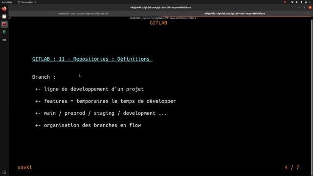 Les DEPOTS : principales définitions (branches, tags...) - #GITLAB 11 смотреть онлайн