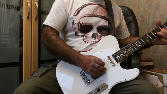 Fender Jimmy Page Mirror Telecaster . Led Zeppelin Stairway to Heaven solo . Tone Test . смотреть онлайн