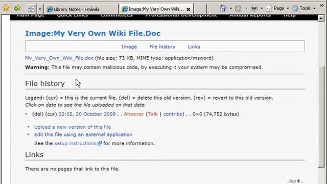 How to Upload and Link Your Files to the Library Wiki смотреть онлайн