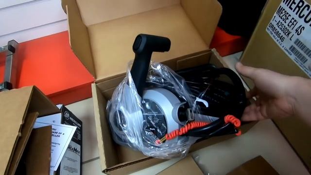 Лодочный мотор MERCURY ME 25 EFI - Обзор комплектации и внешнего вида. смотреть онлайн