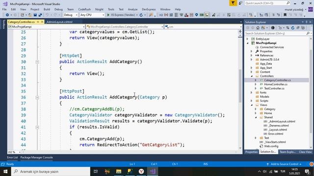 Mvc Proje Kampı 33 Temanın Yüklenmesi смотреть онлайн