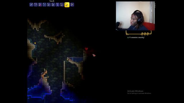 Terraria part 2 ( trying my luck again lets say it did not go as planned ) смотреть онлайн