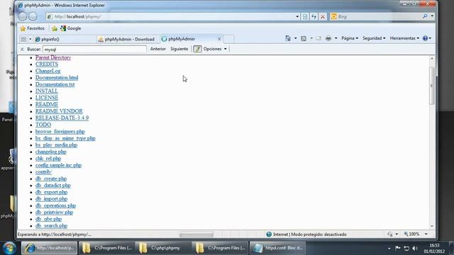 Instalación Apache, PHP, MySQL, phpMyAdmin (parte 3/3) смотреть онлайн