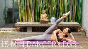 DANCER LEGS WORKOUT || Toned Legs and Glutes (No Equipment)