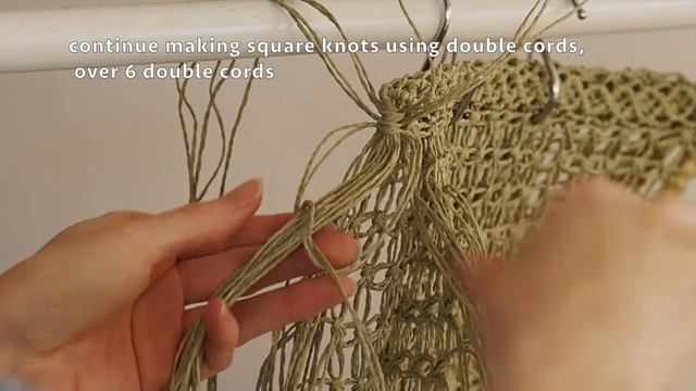 DIY | MACRAME BEACH BAG TUTORIAL | SUMMER FRINGE BAG | BAMBOO HANDLE 20 cm | PAPER YARN | EN PL ES смотреть онлайн