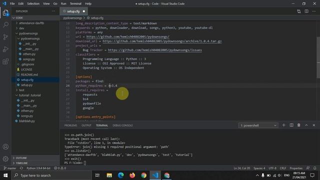 Clarification, Metadata and Uploading | Python packaging #3 | Hindi/Hinglish смотреть онлайн