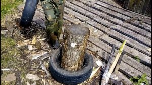 Колка дров новые хитрости