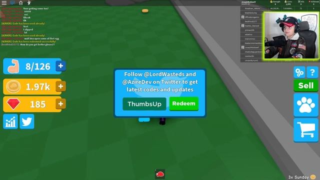 ALL NEW *ADMIN* CODES! Champion Simulator Roblox ?X3 COINS UPDATE? смотреть онлайн