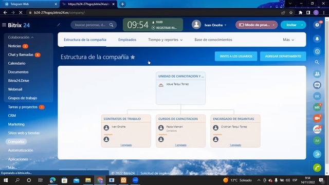 Desarrollo del sistema GAMEA y apoyo de la herramienta Bitrix24 смотреть онлайн