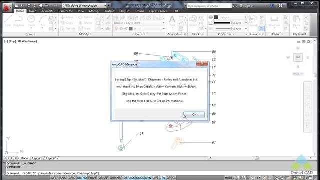 AutoCAD | Protegendo e bloqueando arquivos AutoCAD (LISP LOCKUP) смотреть онлайн