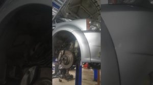 Снятие турбины с рендж ровер спорт 3.6 дизель не отрывая кузов от рамы.