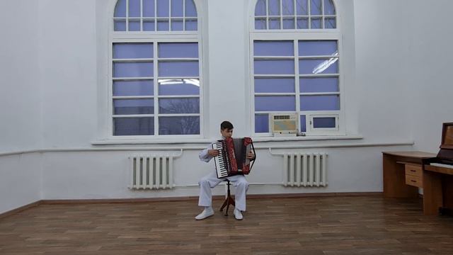 Край/Трефилов Сергей- С.Майкопар "Фегетта" ми минор; Л.Мартьянов рус.н.п. "Во поле берёза стояла" смотреть онлайн