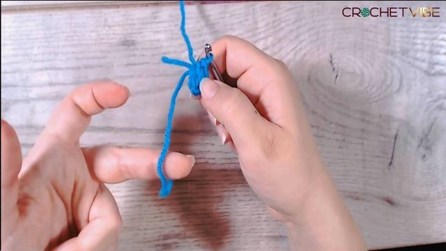 Magic Ring Crochet - Magic Circle Crochet [VERY SLOW TUTORIAL] смотреть онлайн