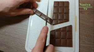 Как хитро разделить шоколадку