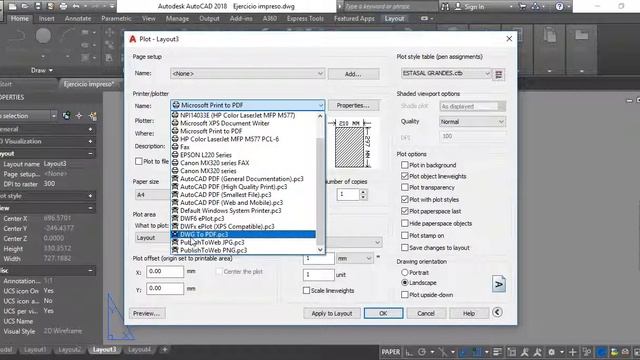 19-Autocad configuración de la hoja tabloide y escala de impresión de diferentes Viewport смотреть онлайн