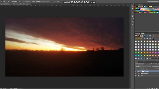 Обработка закатной фотографии за 2 минуты в Photoshop Фотошопта күн батуын өңдеу смотреть онлайн
