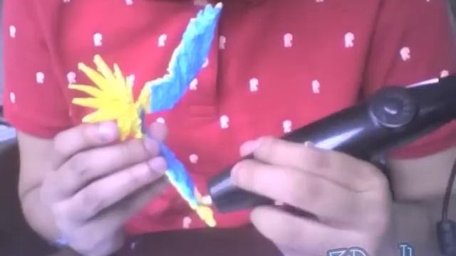 3D Pen Art | 3Doodler Arara Bird смотреть онлайн
