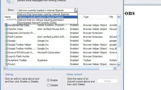 How to Uninstall Internet Explorer Add-Ons смотреть онлайн