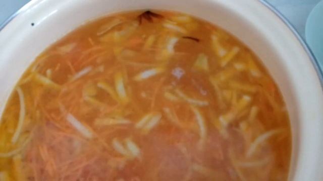 Суп родом из детства.