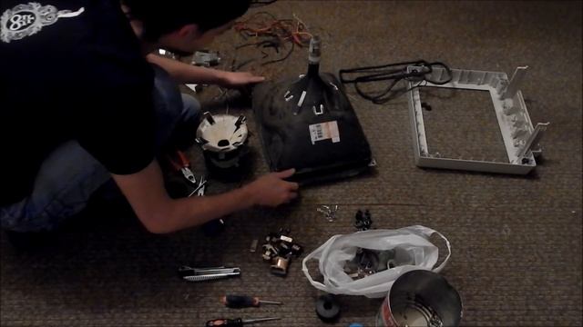 Разборка монитора ЭЛТ. Деньги из мусора. смотреть онлайн