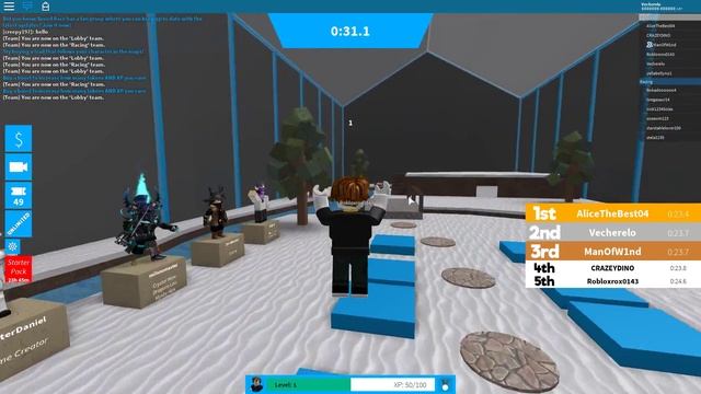 Roblox - Паркур на скорость (speed race) смотреть онлайн