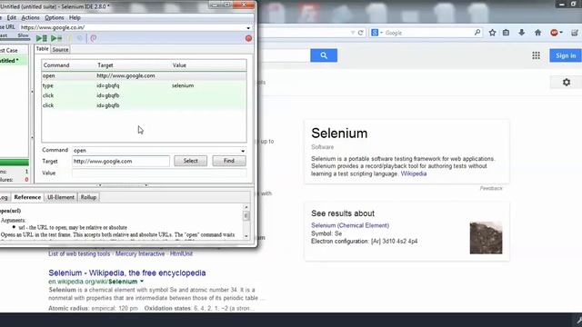 How to Record and Playback scripts using Selenium IDE смотреть онлайн