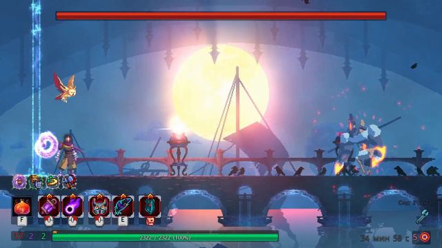 Ваншот Привратника в Dead Cells с Фонарем Паромщика (DLC Fatal Falls) смотреть онлайн